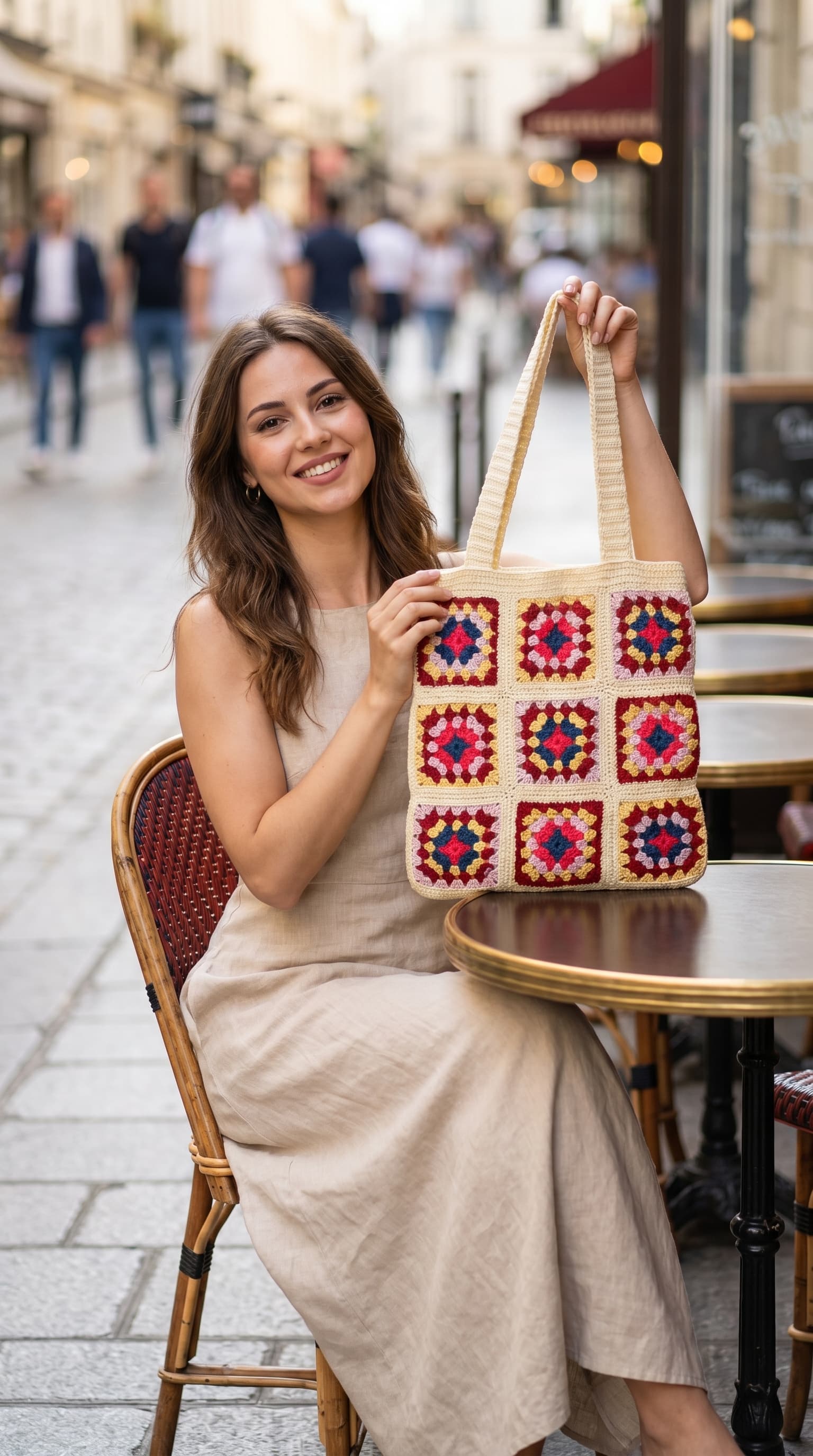 Retro Tarzın Zirvesi: Granny Square (Hanım Dilendi) Çantalar Nasıl Kombinlenir?